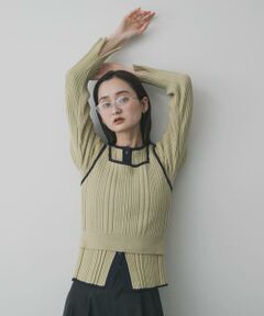 SENSE OF PLACE by URBAN RESEARCH / センスオブプレイス バイ アーバンリサーチ ニット・セーター | 2WAYニットアンサンブル