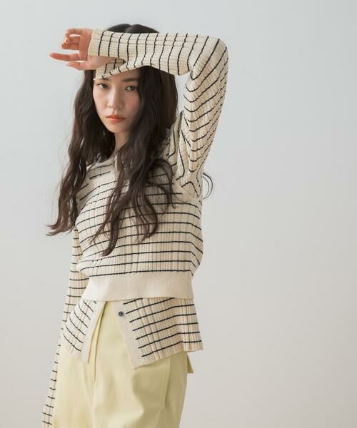 SENSE OF PLACE by URBAN RESEARCH / センスオブプレイス バイ アーバンリサーチ ニット・セーター | 2WAYニットアンサンブル | 詳細3