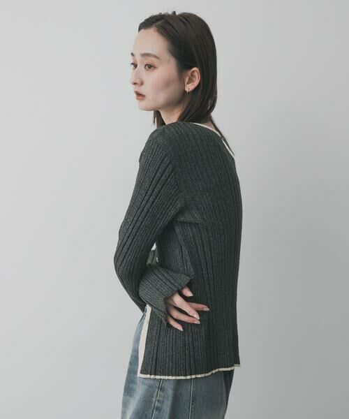 SENSE OF PLACE by URBAN RESEARCH / センスオブプレイス バイ アーバンリサーチ ニット・セーター | 2WAYニットアンサンブル | 詳細12