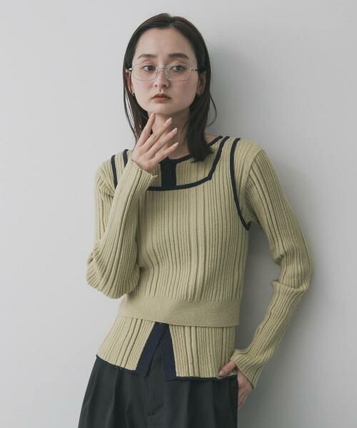 SENSE OF PLACE by URBAN RESEARCH / センスオブプレイス バイ アーバンリサーチ ニット・セーター | 2WAYニットアンサンブル | 詳細22