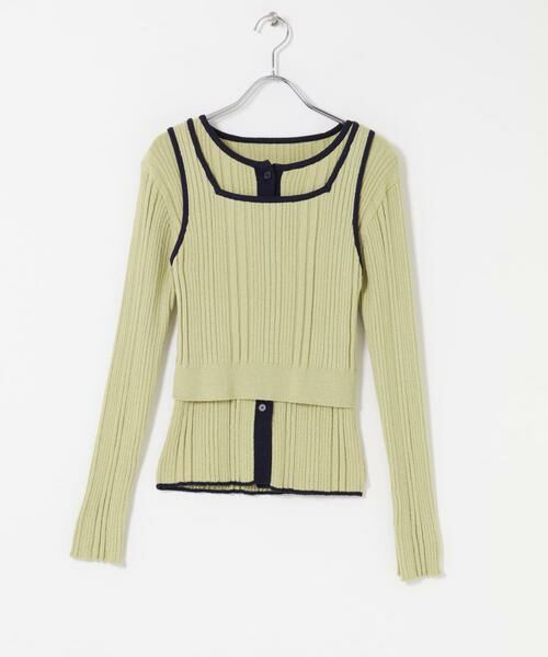 SENSE OF PLACE by URBAN RESEARCH / センスオブプレイス バイ アーバンリサーチ ニット・セーター | 2WAYニットアンサンブル | 詳細26