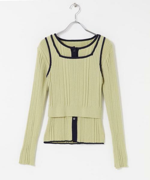 SENSE OF PLACE by URBAN RESEARCH / センスオブプレイス バイ アーバンリサーチ ニット・セーター | 『洗濯可』2WAYニットアンサンブル | 詳細28