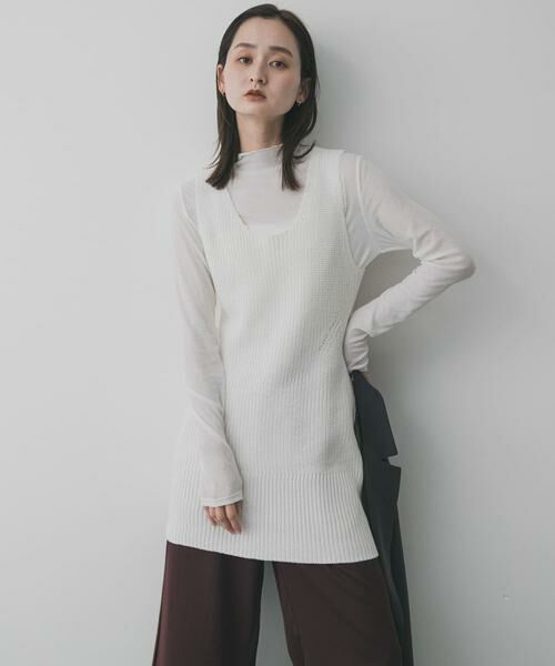 SENSE OF PLACE by URBAN RESEARCH / センスオブプレイス バイ アーバンリサーチ ベスト | ミドルゲージチュニックベスト | 詳細1