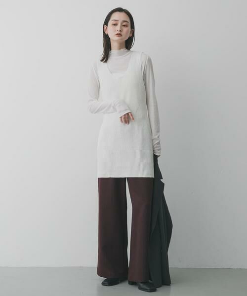 SENSE OF PLACE by URBAN RESEARCH / センスオブプレイス バイ アーバンリサーチ ベスト | ミドルゲージチュニックベスト | 詳細3