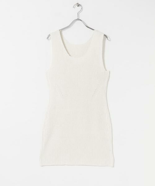 SENSE OF PLACE by URBAN RESEARCH / センスオブプレイス バイ アーバンリサーチ ベスト | 『洗濯可』ミドルゲージチュニックベスト | 詳細7