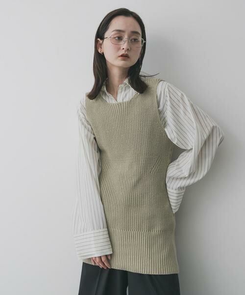 SENSE OF PLACE by URBAN RESEARCH / センスオブプレイス バイ アーバンリサーチ ベスト | ミドルゲージチュニックベスト | 詳細20