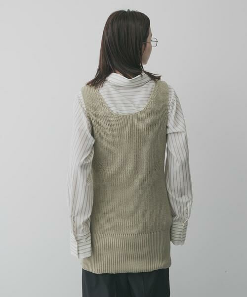 SENSE OF PLACE by URBAN RESEARCH / センスオブプレイス バイ アーバンリサーチ ベスト | ミドルゲージチュニックベスト | 詳細22