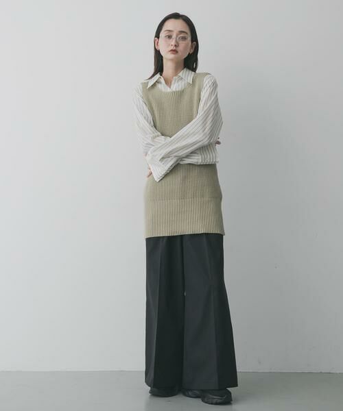 SENSE OF PLACE by URBAN RESEARCH / センスオブプレイス バイ アーバンリサーチ ベスト | ミドルゲージチュニックベスト | 詳細23