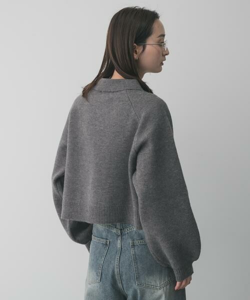 SENSE OF PLACE by URBAN RESEARCH / センスオブプレイス バイ アーバンリサーチ カーディガン・ボレロ | 『洗濯可』スタッズデザインカーディガン | 詳細13