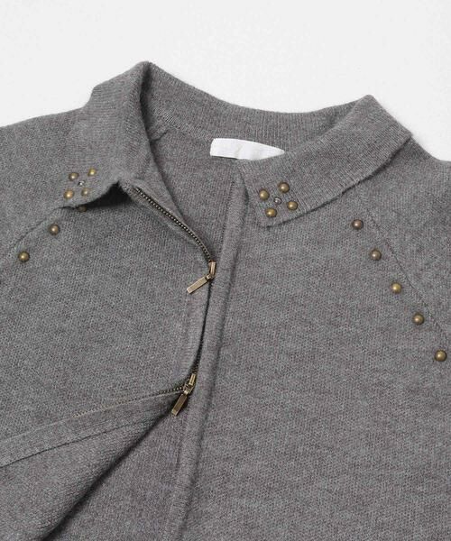 SENSE OF PLACE by URBAN RESEARCH / センスオブプレイス バイ アーバンリサーチ カーディガン・ボレロ | 『洗濯可』スタッズデザインカーディガン | 詳細16
