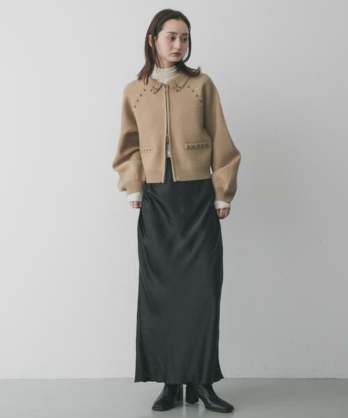 SENSE OF PLACE by URBAN RESEARCH / センスオブプレイス バイ アーバンリサーチ カーディガン・ボレロ | 『洗濯可』スタッズデザインカーディガン | 詳細22