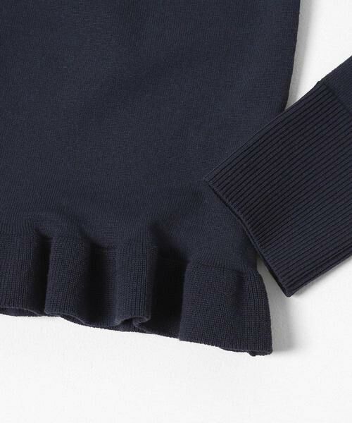 SENSE OF PLACE by URBAN RESEARCH / センスオブプレイス バイ アーバンリサーチ ニット・セーター | 『洗濯可』フリルトリムニットカーディガン | 詳細5