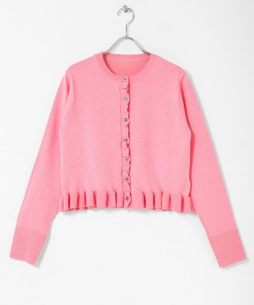 SENSE OF PLACE by URBAN RESEARCH / センスオブプレイス バイ アーバンリサーチ ニット・セーター | 『洗濯可』フリルトリムニットカーディガン | 詳細21