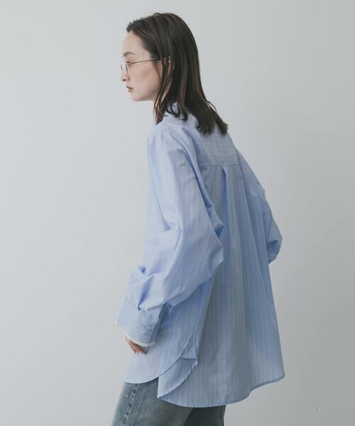 SENSE OF PLACE by URBAN RESEARCH / センスオブプレイス バイ アーバンリサーチ シャツ・ブラウス | レイヤードカフスルーズシャツ | 詳細12