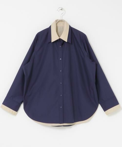 SENSE OF PLACE by URBAN RESEARCH / センスオブプレイス バイ アーバンリサーチ シャツ・ブラウス | 『WEB限定』フェイクレイヤードルーズシャツ | 詳細7