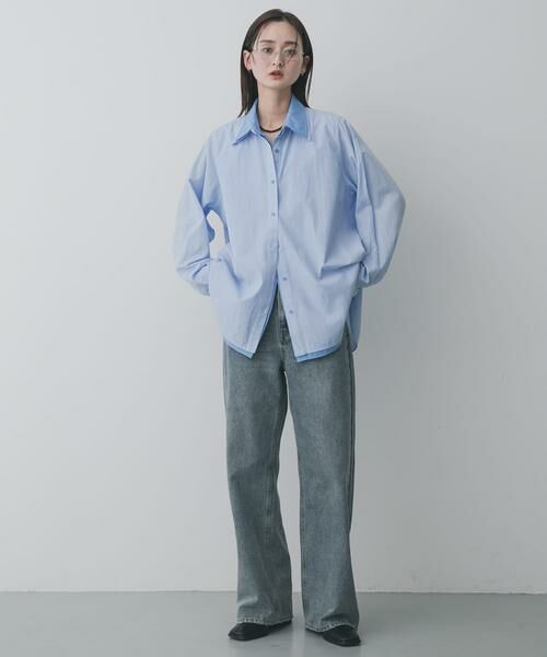 SENSE OF PLACE by URBAN RESEARCH / センスオブプレイス バイ アーバンリサーチ シャツ・ブラウス | 『WEB限定』フェイクレイヤードルーズシャツ | 詳細13