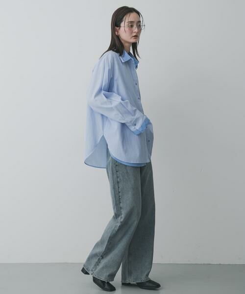 SENSE OF PLACE by URBAN RESEARCH / センスオブプレイス バイ アーバンリサーチ シャツ・ブラウス | 『WEB限定』フェイクレイヤードルーズシャツ | 詳細14