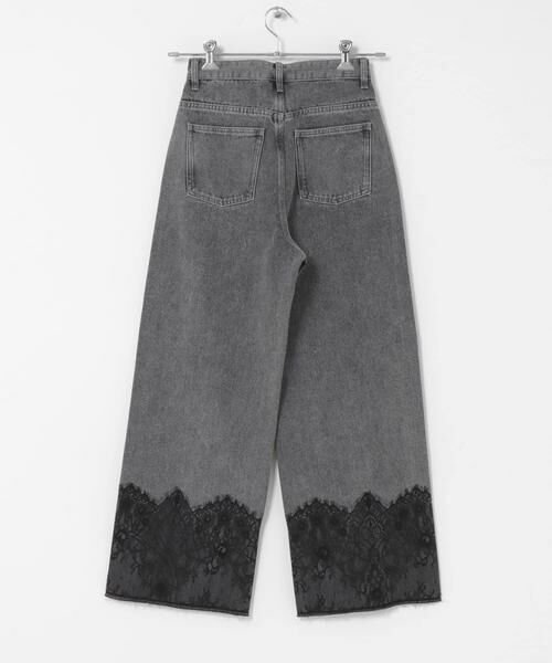 SENSE OF PLACE by URBAN RESEARCH / センスオブプレイス バイ アーバンリサーチ その他パンツ | レースドッキングデニムパンツ | 詳細14