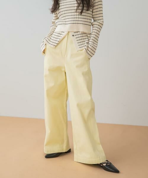 SENSE OF PLACE by URBAN RESEARCH / センスオブプレイス バイ アーバンリサーチ その他パンツ | カラーワイドパンツ | 詳細2