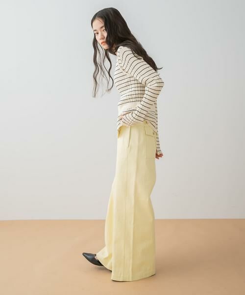 SENSE OF PLACE by URBAN RESEARCH / センスオブプレイス バイ アーバンリサーチ その他パンツ | カラーワイドパンツ | 詳細7