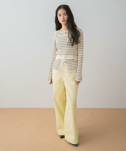 SENSE OF PLACE by URBAN RESEARCH / センスオブプレイス バイ アーバンリサーチ その他パンツ | カラーワイドパンツ | 詳細9