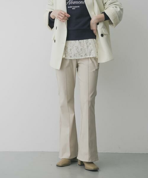 SENSE OF PLACE by URBAN RESEARCH / センスオブプレイス バイ アーバンリサーチ その他パンツ | ストレッチフレアパンツ | 詳細7