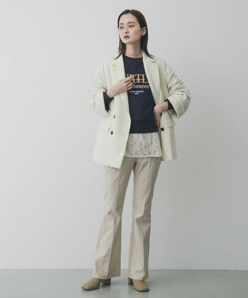 SENSE OF PLACE by URBAN RESEARCH / センスオブプレイス バイ アーバンリサーチ その他パンツ | ストレッチフレアパンツ | 詳細8