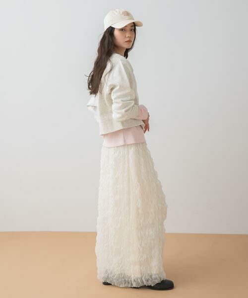 SENSE OF PLACE by URBAN RESEARCH / センスオブプレイス バイ アーバンリサーチ スカート | ウェーブチュールスカート | 詳細7