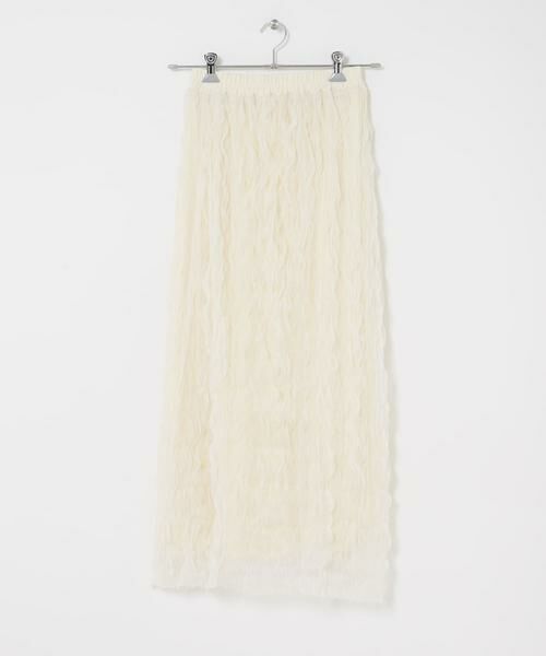 SENSE OF PLACE by URBAN RESEARCH / センスオブプレイス バイ アーバンリサーチ スカート | ウェーブチュールスカート | 詳細8