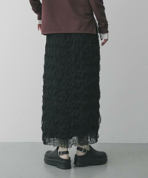 SENSE OF PLACE by URBAN RESEARCH / センスオブプレイス バイ アーバンリサーチ スカート | ウェーブチュールスカート | 詳細16