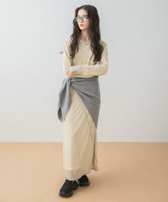 SENSE OF PLACE by URBAN RESEARCH / センスオブプレイス バイ アーバンリサーチ ワンピース | シアーレイヤードシャーリングワンピース