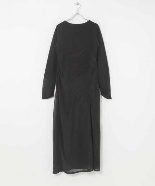 SENSE OF PLACE by URBAN RESEARCH / センスオブプレイス バイ アーバンリサーチ ワンピース | シアーレイヤードシャーリングワンピース | 詳細7