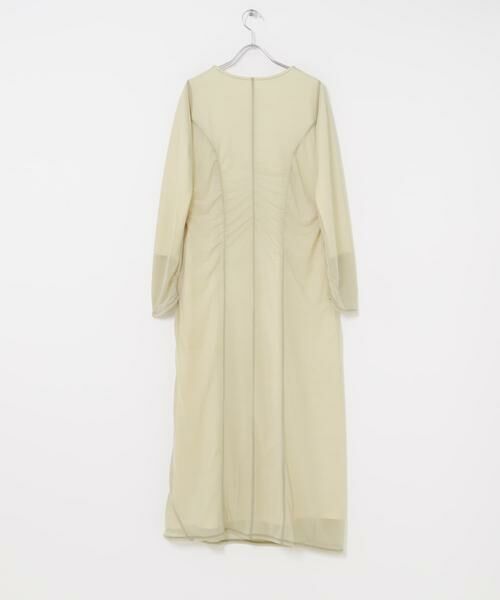 SENSE OF PLACE by URBAN RESEARCH / センスオブプレイス バイ アーバンリサーチ ワンピース | シアーレイヤードシャーリングワンピース | 詳細18