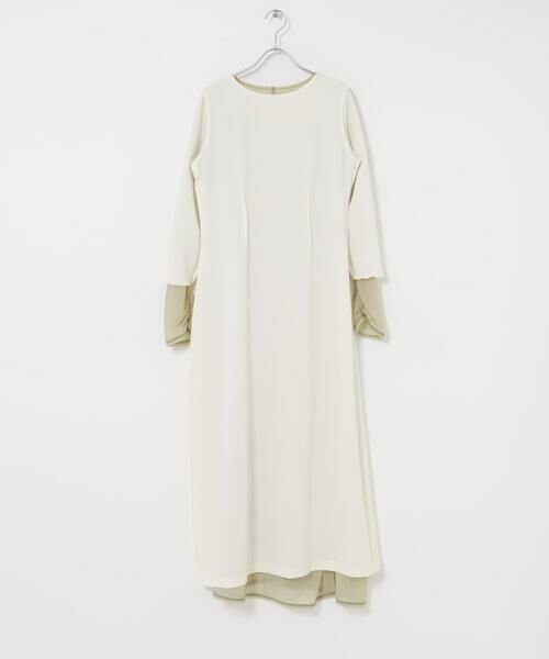 SENSE OF PLACE by URBAN RESEARCH / センスオブプレイス バイ アーバンリサーチ ワンピース | シアーレイヤードシャーリングワンピース | 詳細19