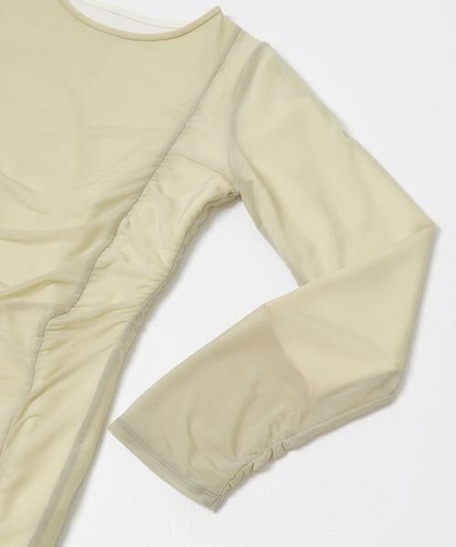 SENSE OF PLACE by URBAN RESEARCH / センスオブプレイス バイ アーバンリサーチ ワンピース | シアーレイヤードシャーリングワンピース | 詳細17