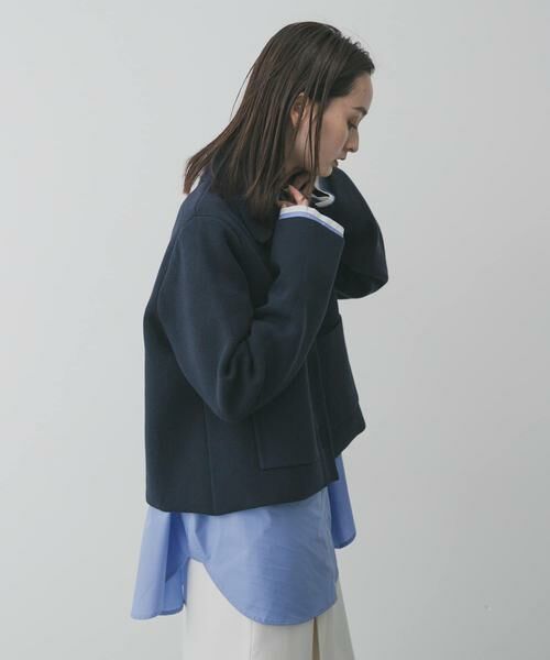 SENSE OF PLACE by URBAN RESEARCH / センスオブプレイス バイ アーバンリサーチ ニット・セーター | ビックボタンニットジャケット | 詳細2