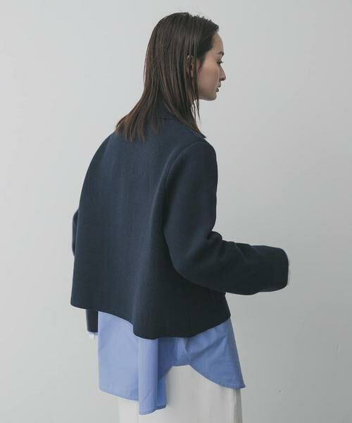 SENSE OF PLACE by URBAN RESEARCH / センスオブプレイス バイ アーバンリサーチ ニット・セーター | ビックボタンニットジャケット | 詳細3