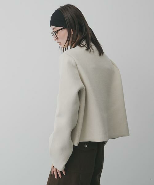 SENSE OF PLACE by URBAN RESEARCH / センスオブプレイス バイ アーバンリサーチ ニット・セーター | ビックボタンニットジャケット | 詳細13