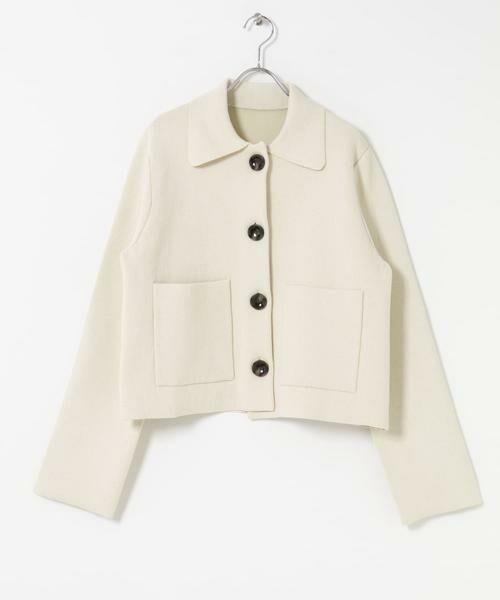 SENSE OF PLACE by URBAN RESEARCH / センスオブプレイス バイ アーバンリサーチ ニット・セーター | 『洗濯可』ビックボタンニットジャケット | 詳細22