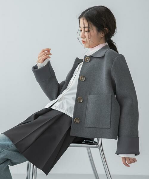 SENSE OF PLACE by URBAN RESEARCH / センスオブプレイス バイ アーバンリサーチ ニット・セーター | ビックボタンニットジャケット | 詳細17