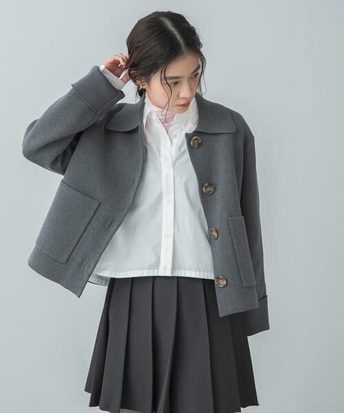 SENSE OF PLACE by URBAN RESEARCH / センスオブプレイス バイ アーバンリサーチ ニット・セーター | ビックボタンニットジャケット | 詳細20