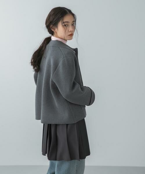 SENSE OF PLACE by URBAN RESEARCH / センスオブプレイス バイ アーバンリサーチ ニット・セーター | ビックボタンニットジャケット | 詳細21