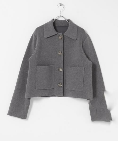 SENSE OF PLACE by URBAN RESEARCH / センスオブプレイス バイ アーバンリサーチ ニット・セーター | ビックボタンニットジャケット | 詳細24