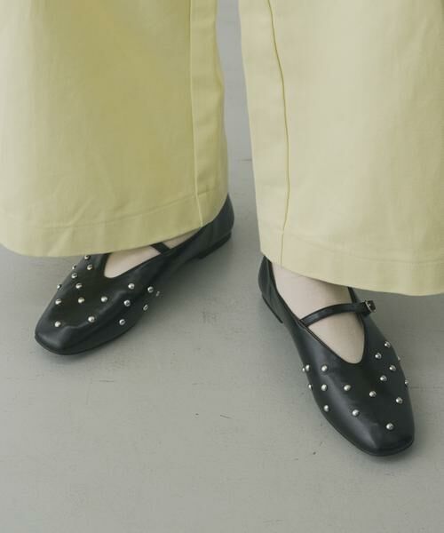 SENSE OF PLACE by URBAN RESEARCH / センスオブプレイス バイ アーバンリサーチ パンプス | スタッズフラットシューズ | 詳細1