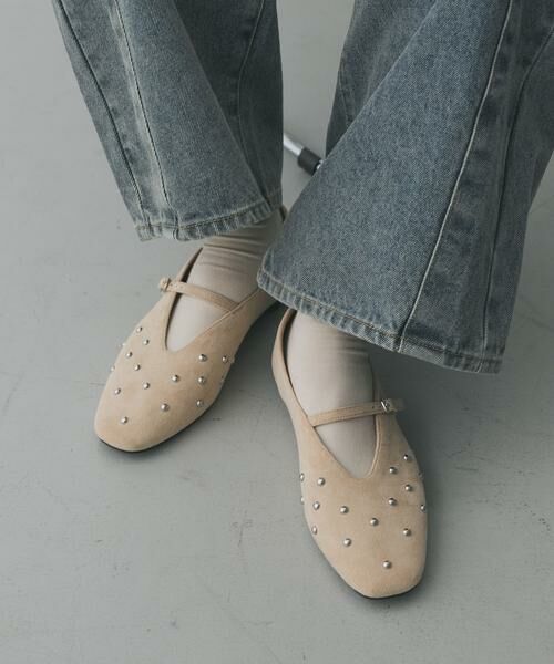 SENSE OF PLACE by URBAN RESEARCH / センスオブプレイス バイ アーバンリサーチ パンプス | スタッズフラットシューズ | 詳細9