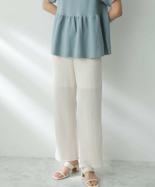 SENSE OF PLACE by URBAN RESEARCH / センスオブプレイス バイ アーバンリサーチ その他パンツ | ストレートイージーカットパンツ | 詳細7