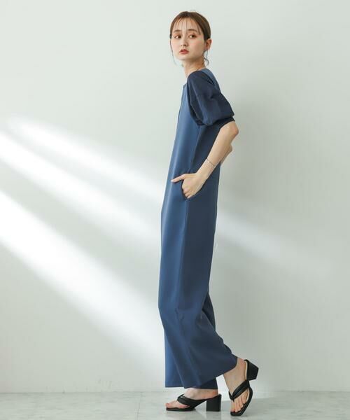 SENSE OF PLACE by URBAN RESEARCH / センスオブプレイス バイ アーバンリサーチ サロペット・オールインワン | ボリュームスリーブオールインワン | 詳細1