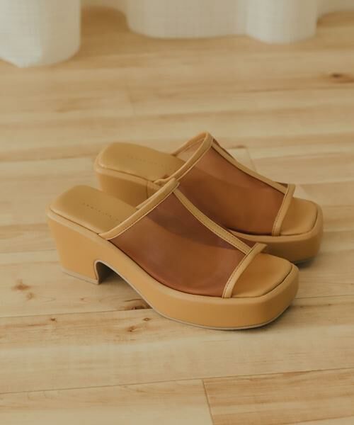 SENSE OF PLACE by URBAN RESEARCH / センスオブプレイス バイ アーバンリサーチ サンダル | ボリュームソールメッシュサボ | 詳細1