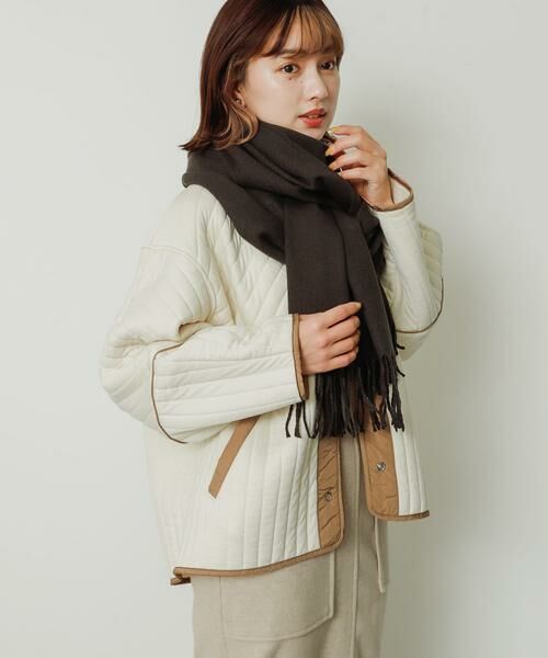 SENSE OF PLACE by URBAN RESEARCH / センスオブプレイス バイ アーバンリサーチ マフラー・ショール・スヌード・ストール | 『ユニセックス』無地ストール | 詳細4