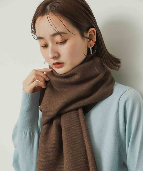 SENSE OF PLACE by URBAN RESEARCH / センスオブプレイス バイ アーバンリサーチ マフラー・ショール・スヌード・ストール | 『ユニセックス』無地ストール | 詳細6